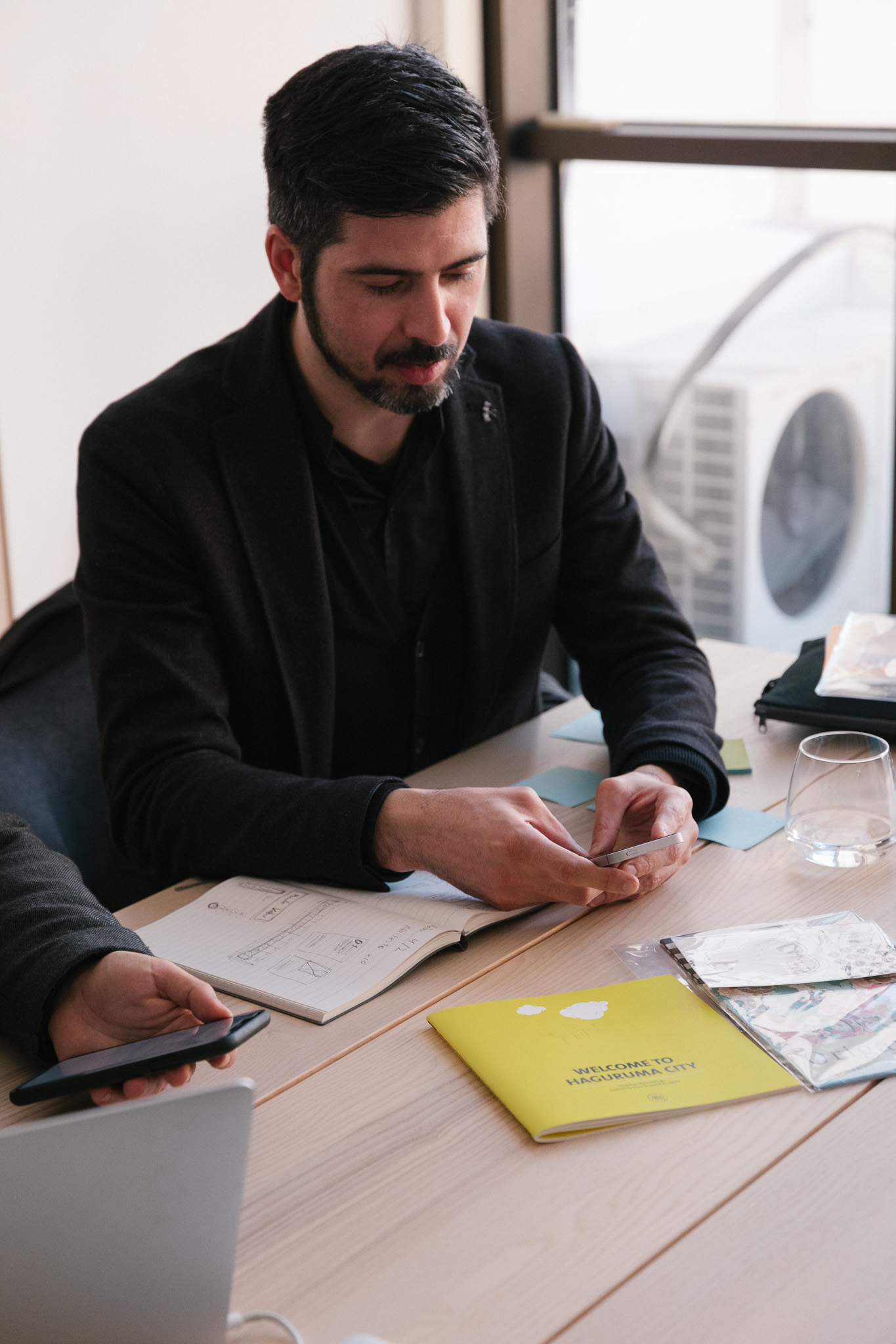 MARU (Marcelo Souto) meeting with us at the agency