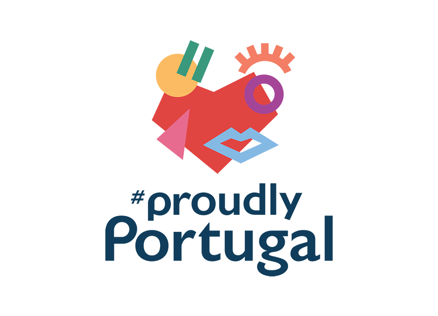 Logotype for the Proudly Portugal brand, designed at KOBU Agency