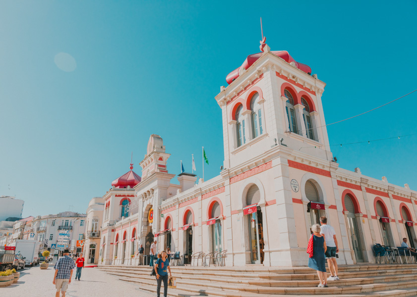 Mercado de Loulé building in Algarve