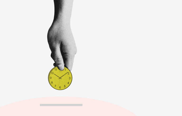 Illustration by Morgan Housel - hand holding watch