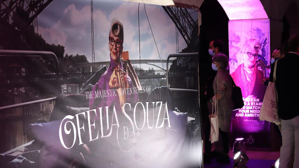 Ofelia de Souza campaign launch at Alfandega do Porto with a exhibition of the film making-of