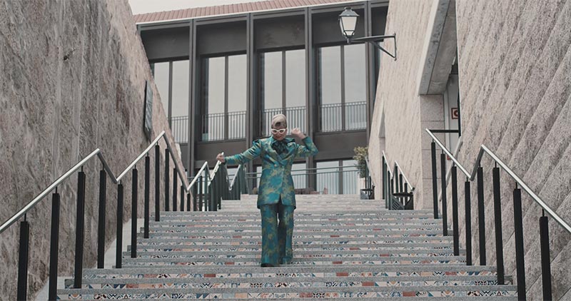 The Majestic Adventures of Ofelia de Souza movie WOW stairs dance scene shoot by KOBU Creative Agency
