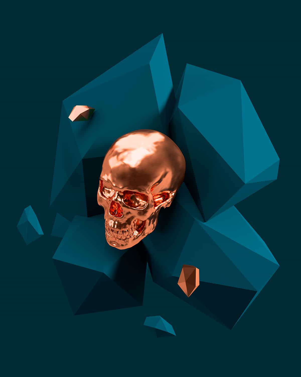 Health branding 2.0: key visuals in Skullpture's brand universe