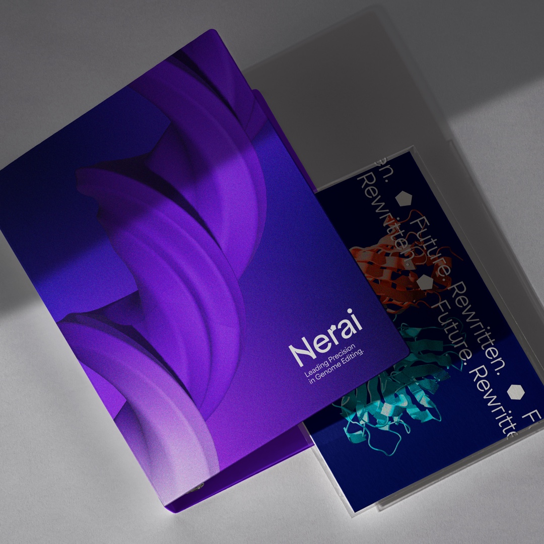 Nerai Branding: Folder Stationery